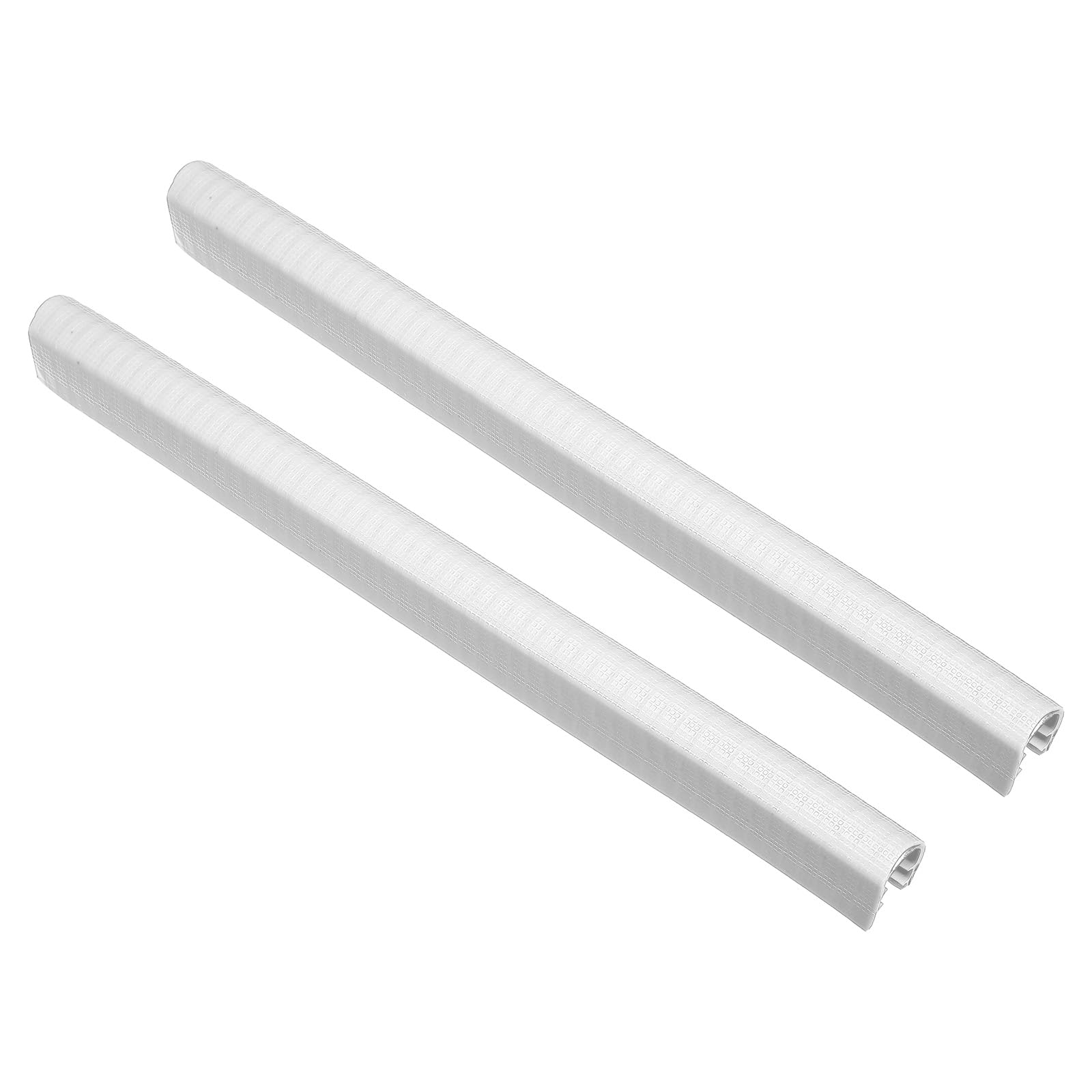 PATIKIL 11.8 Inch Skateboard Deck Guards Protector, 2 Pack Skate Deck Edge Protection Skateboard Protective Gear, White