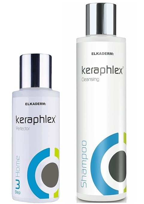 Keraplex Care Set: Keraphlex Perfector Step 3 Kur 100 ml + Shampoo 200 ml ( DAS Pflegesystem für zu Hause )