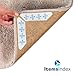 Items Index Rug Gripper Set – #1 Anti-Slip Carpet Corner Tape For Bathroom And Kitchen Rugs, Non-Skid Sticker Anti-Curl For Safety, For Every Surface, Hardwood And Tile Floor, Invisible And Reusable