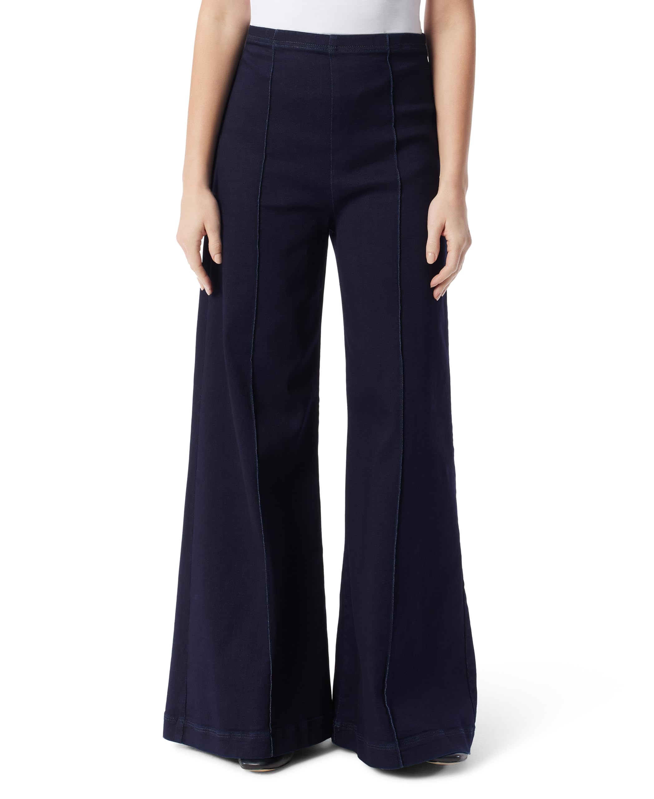 Photo 1 of DEE OCLEPPO Womens Anna High Rise Pull On Pin Tuck Pant Standard