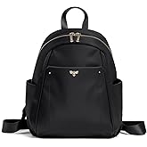LEFFBAG Mini Backpack for Women Small Backpack Purse, Anti Theft Backpack Waterproof Lightweight Premium Oxford For Travel Work Shopping