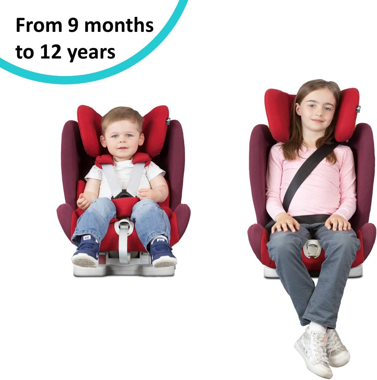 car seat 9 months to 12 years isofix