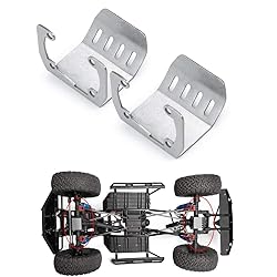 RCLIOLN Stainless Steel Skid Plate Axle Protection