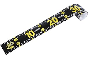 ZHOUSUFEN Adhesive Fish Ruler, 51-Inch Measuring Tape Sticker for Boats Kayak Fishing, Measuring Device Ruler