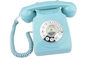 Menolana Audio Guest Book Wedding Phone Voice Recorder Phone Old Fashioned Antique Style Audio Guestbook for Anniversary Gath