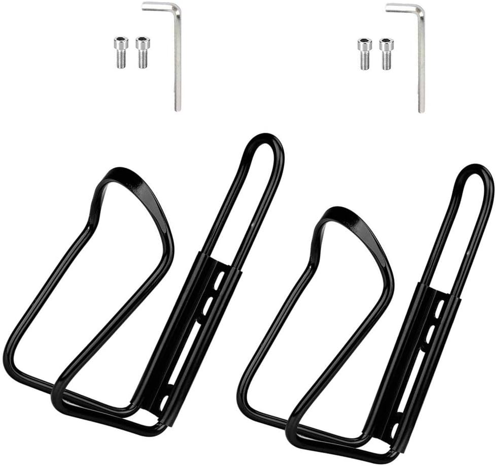 StyleZ 2PCS Outdoor Aluminum Alloy Bike Bicycle Cycling Drink Water Bottle Rack Holder Cage