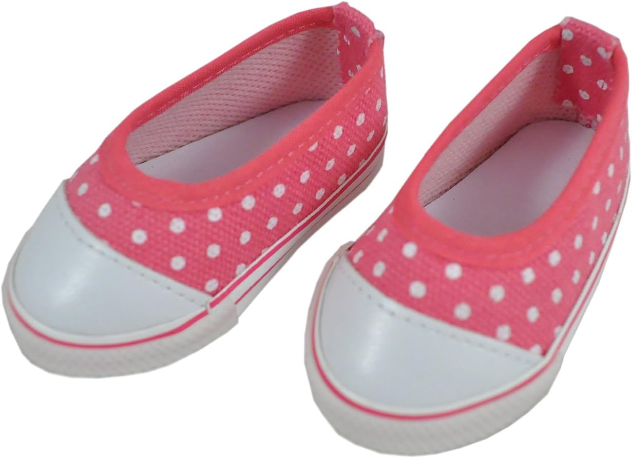 SKRALLAN Shoes with Dots (Pink)