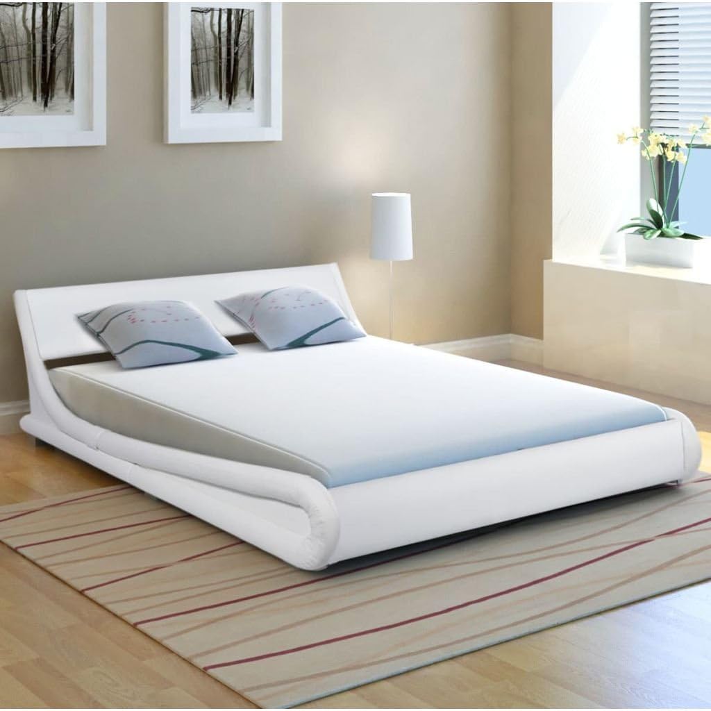 Disfruta de tus compras con marco de cama tamaño king 150 x 200 cm de
