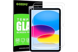 GOZOPO 2-Pack Screen Protector for iPad 11th Generation (A16 11-inch 2025) / iPad 10th Generation (2022) 10.9-inch, Tempered 