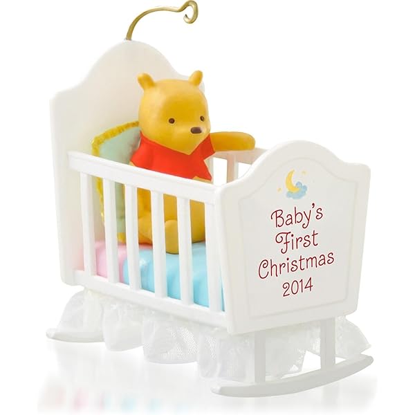 winnie the pooh baby first christmas ornament