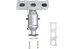 CIRconvert【Superior】Front Left Catalytic Converter Compatible with 2013 2014 2015 2016 2017 2018 Hyundai Santa Fe/Fe XL 3.3L V6, 2020-2022 Kia Telluride 3.8L V6 Catalytic Convertor (EPA Compliant)