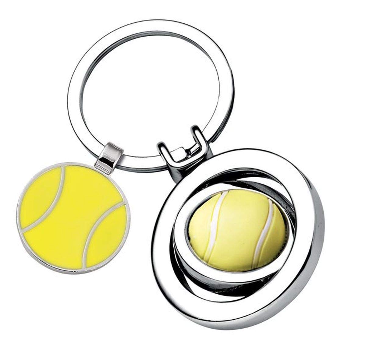 Ten TENNIS BALL KEYCHAIN cod.EL7498 cm 7,6x3,5x1h by Varotto & Co.