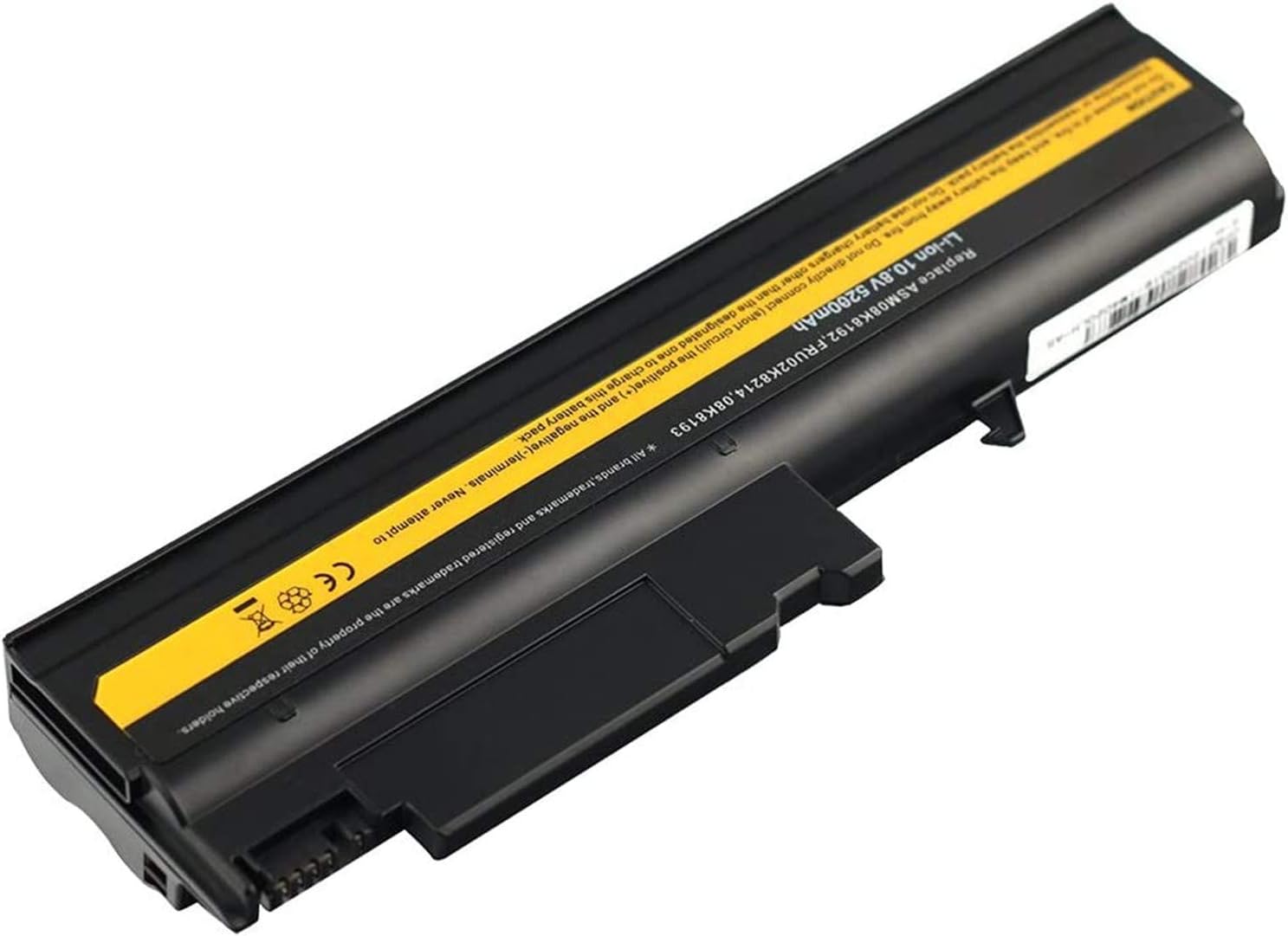 08K8192 08K8193 08K8195 08K8196 92P1076 08K8194 92P1010 92P1011 92P1058 92P1060 Laptop Battery Replacement for IBM ThinkPad T40 T41 T42 T43 R50 R51 R52 R50p T40p T41p T42p T43p(10.8V 5200mah)