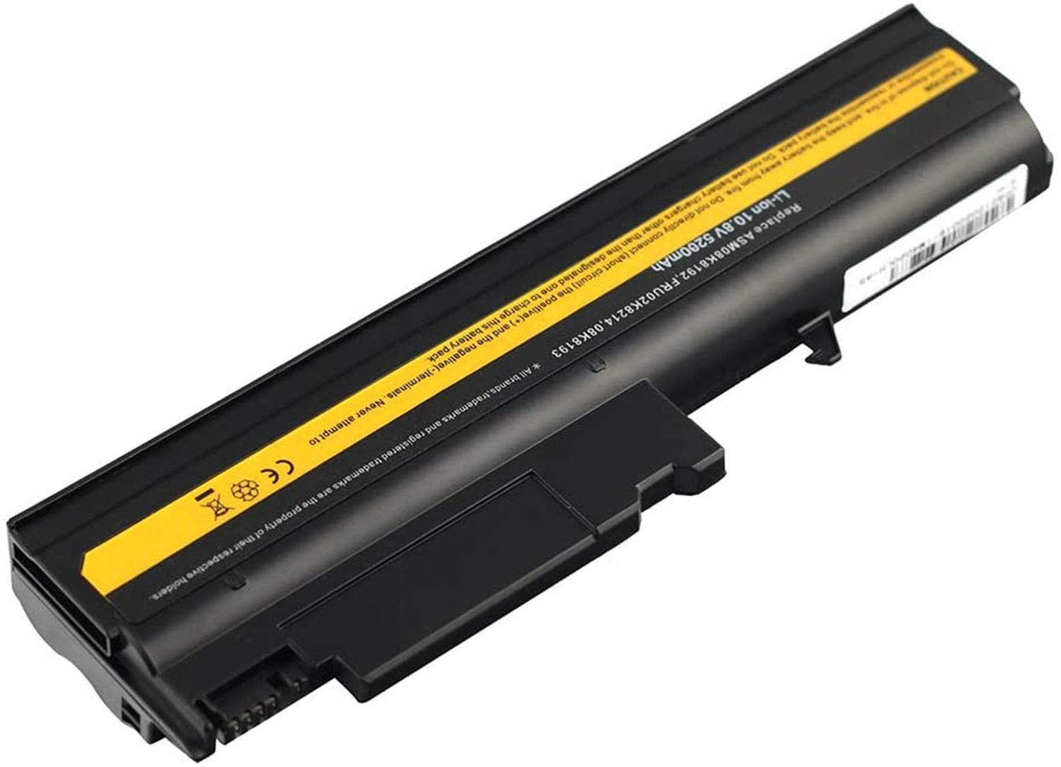 08K8192 08K8193 08K8195 08K8196 92P1076 08K8194 92P1010 92P1011 92P1058 92P1060 Laptop Battery Replacement for IBM ThinkPad T40 T41 T42 T43 R50 R51 R52 R50p T40p T41p T42p T43p(10.8V 5200mah)