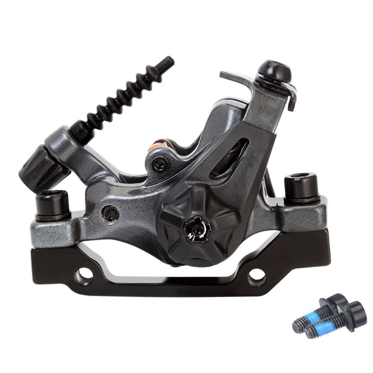 HOUSON Bicycle Disc Set, Bicycle Front Disc Mechanical Brake Calipers Bicycle Accessory For Road Bikes And Mountain Bikes MTB Front F160-R140