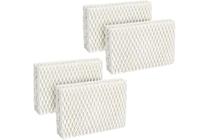 Strivy 4 Pack WF813 Humidifier Filter Replacement for Equate EQWF813,Relion WF813 RCM-832 RCM-832N,ProCare RWF813 PCWF813 PCCM832N AC813 PCCM-840,Equate EQ-2119-UL Cool Mist Humidifiers Wick Filters