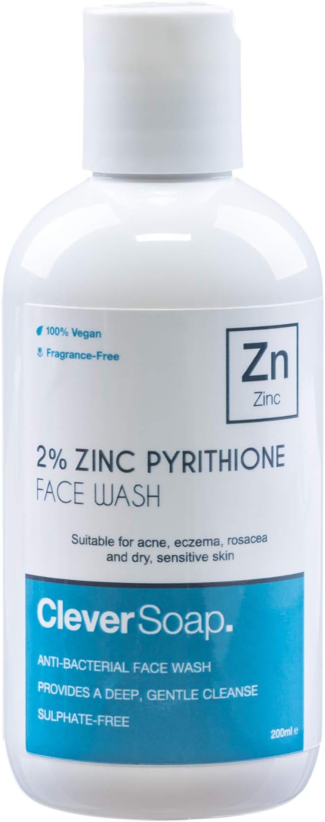 zinc face wash for acne