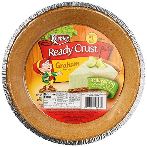 Keebler Ready Crust 9 inch Pie Crust, Reduced Fat, 6 oz