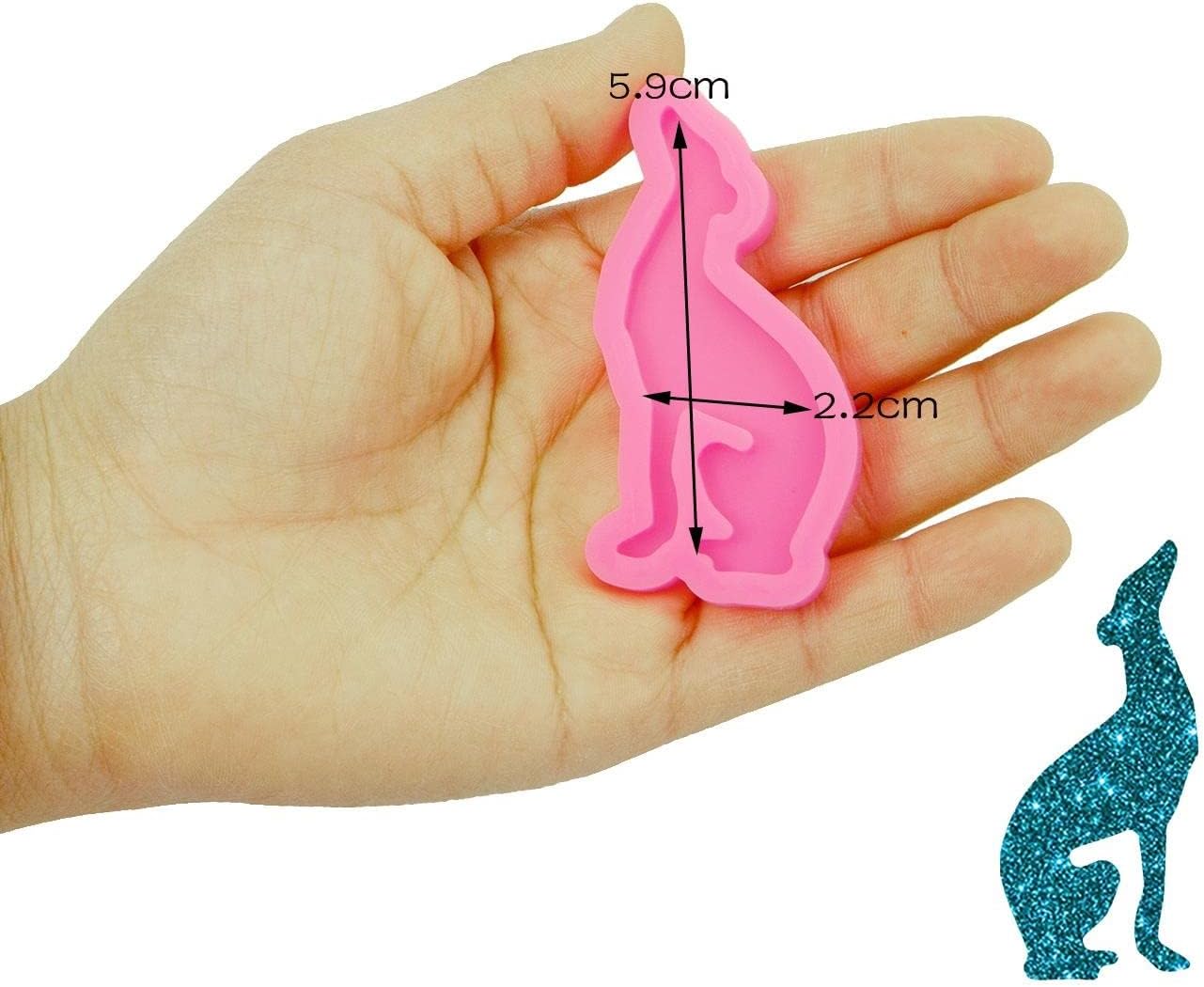 Mixed Media - Greyhound Galgo Mold,Greyhound Keychain Mold,Greyhound Silicone Mold,Greyhound Mould,Greyhound Resin Mold,Greyhound Candy Mold,GreyhoundMold