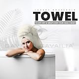 GC GAVENO CAVAILIA Fade Resistant Bath Towels 700GSM Cream 4Pk view 8