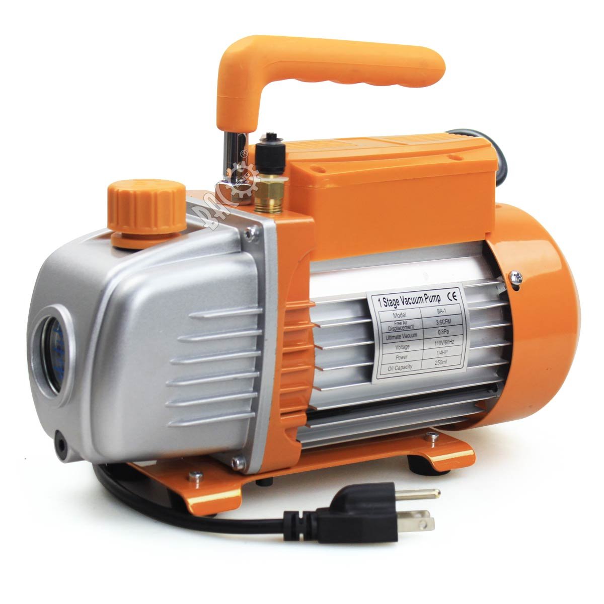 BACOENG 3 Gallon Vacuum Chamber Kit with 3.6 CFM 1 Stage Vacuum Pump