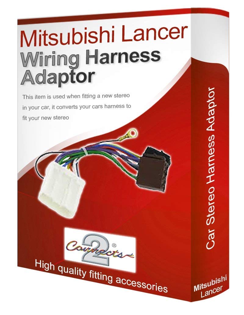 Mitsubishi Lancer CD radio stereo wiring harness: Amazon.co.uk: Electronics