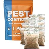 Pest Control, Mouse Repellent Indoor, Rodent Repellent Indoor/Outdoor, Mice Repellent Indoors, Natural Rat Repellent for House, Keep Mice, Roach, Ant and Spider Away from Home, Mouse Deterrents- 8P