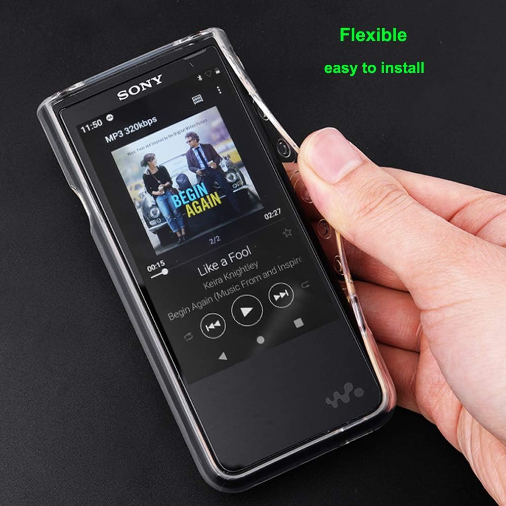 BestforYou Sony Walkman ZX500 ZX505 ZX507 Case,Soft TPU Protective Skin Case Cover for Sony Walkman NW-ZX500 ZX505 ZX507 (Without Glass, Clear): MP3 Players & Accessories
