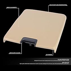 DNA MOTORING GECS-003-YE Center Console Lid w/Latch