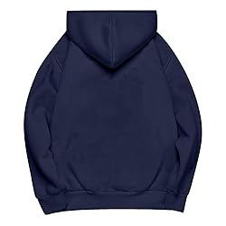 Oversized Cotton Hoodies - Trendy Long Sleeve