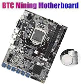 Nicfaky B75 BTC Mining Motherboard G530/G630 CPU Fan 12 USB3.0 PCIE LGA1155 view 5