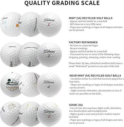 second hand golf balls