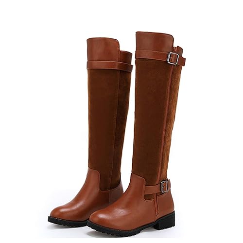 botas altas marrones mujer
