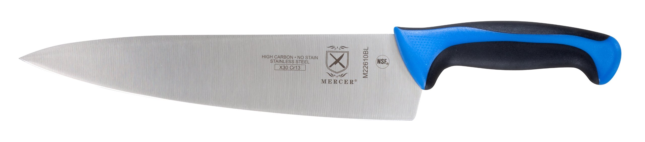 Mercer Culinary Millennia Color Handle Cutlery 10" Chef's Knife Blue — image 1