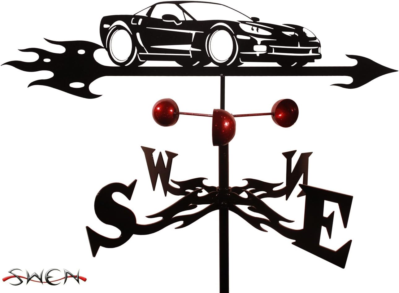 Weathervanes - SWEN Products Farrell Series C-Vet 2009 Flat Post Mount Weathervane ~New~