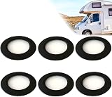 JUTTAUTO 12V Dimmable Interior LED Spotlight 3W RV Camper Ceiling Light