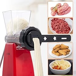 LHS Manual Meat Grinder with Stainless Steel Blades