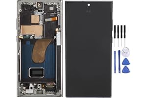 For Samsung Galaxy S23 Ultra LCD Screen Replacement,LCD Display Touch Screen Digitizer Assembly with Repair Tools, Compatible