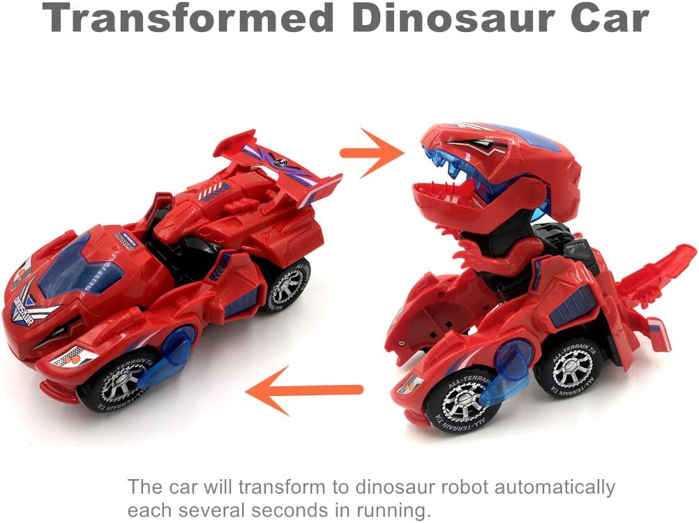dinosaur car robot