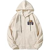 SOLY HUX Men's Y2K Graphic Hoodie Zip Up Streetwear Hooded Pullover 90s Fall Fleece Sweatshirt Jacket