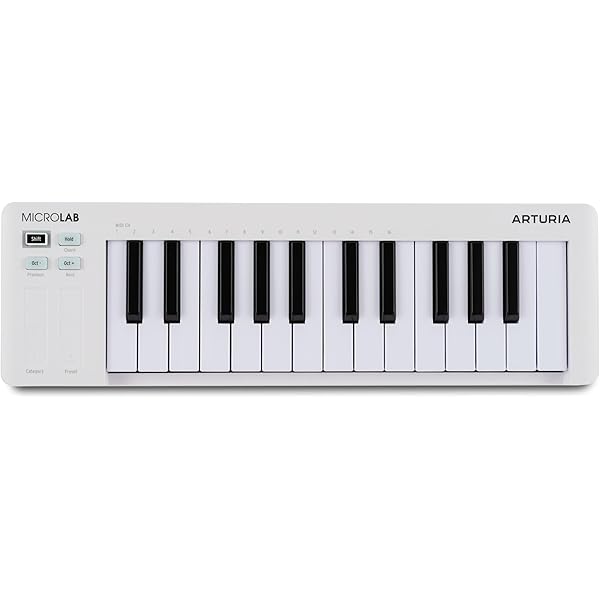 Amazon.com: midiplus X6 mini -Key Controller, white : Musical