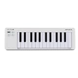 Arturia MicroLab Mk3 - Universal MIDI Controller for Music Production - White