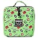 JINX Minecraft Scatter Creeper Insulated Kids School Lunch Box, Green, 8.5