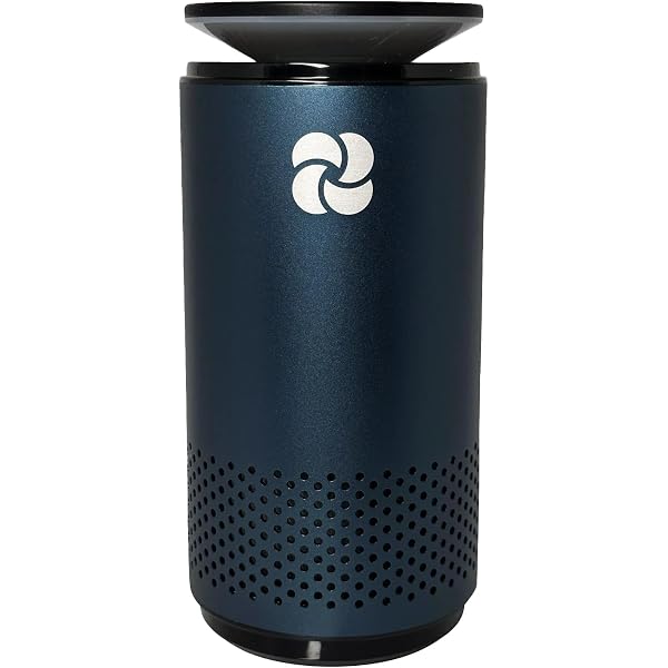 Car Air Purifier With UVC & Carbon Filter - Removes Smoke, Odors, VOCs, Great For Babies, Taxi, Delivery Vehicles