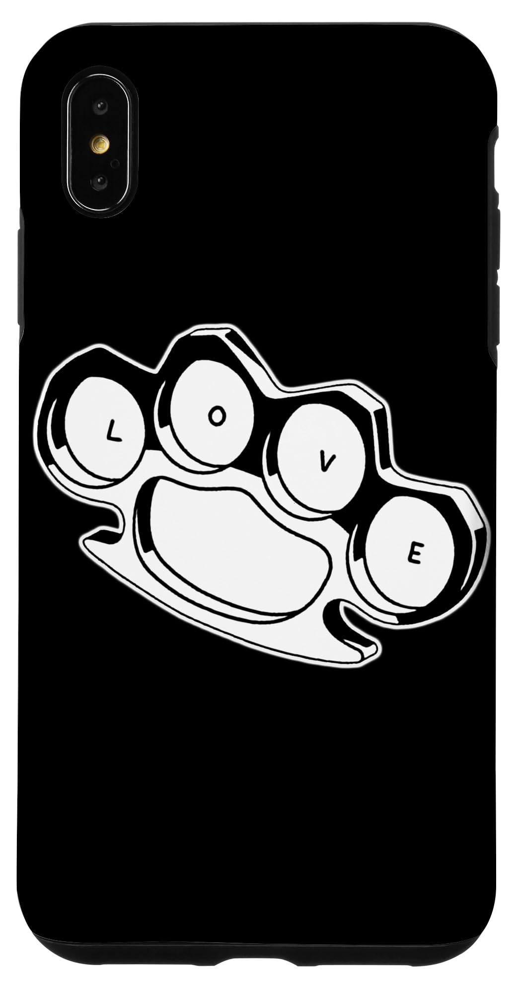 Brass Knuckles x Love is Pain Blackwork Case for iPhone XS Max