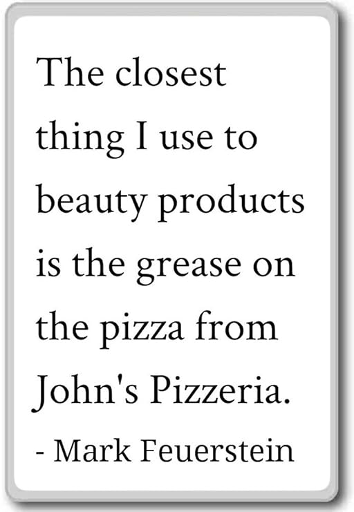 Imán para nevera con citas de Mark Feuerstein, con texto en inglés ...
