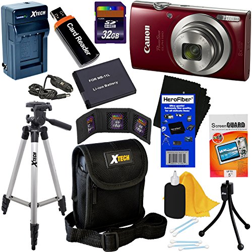 Canon PowerShot ELPH 180 Digital Camera w/Image Stabilization and Smart