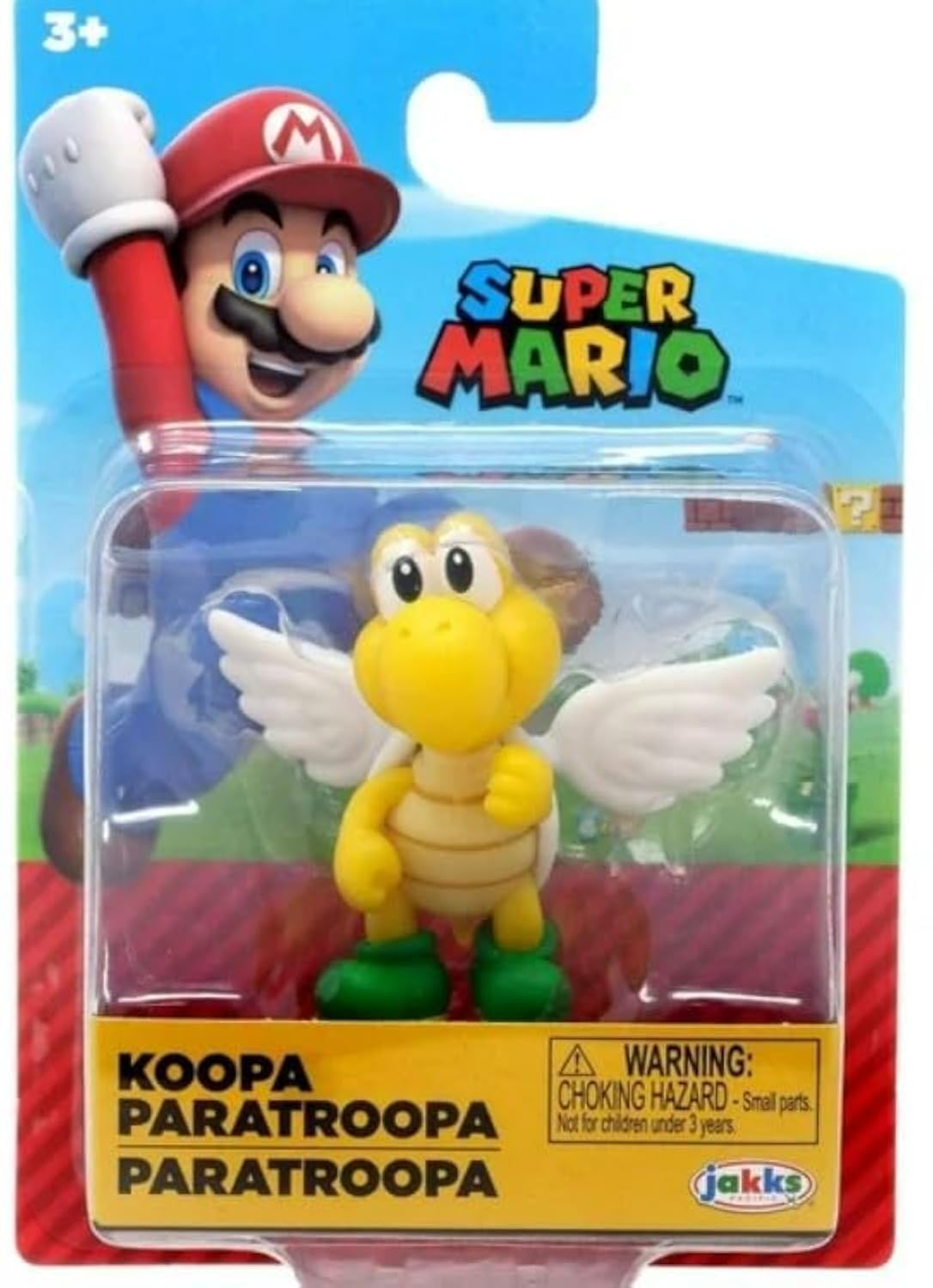 Super Mario 2.5" Mini Action Figure - Packaging May Vary (Koopa Paratroopa)