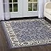 Home Dynamix Muse Traditional Area Rug, 3x5 Blue/White/Black