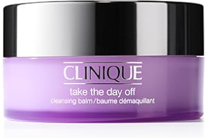Clinique Take The Day Off Cleansing Balm Makeup Remover | Dissolves Face + Eye Makeup and Sunscreen | For All Skin Types